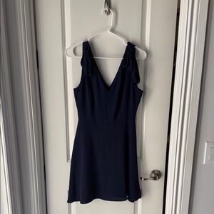 Altar'd State Deep Blue Mini Dress